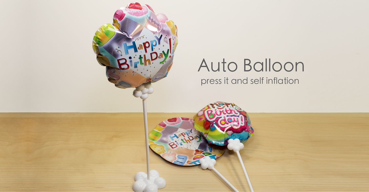 Custom Foil Self Inflating Balloons Ace Balloon